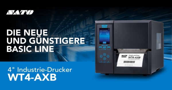 WT4-AXB: Kompakter Industriedruck ohne Kompromisse