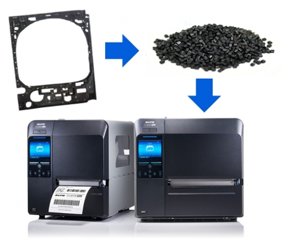 SATO CL4NX Plus et CL6NX Plus intègrent les plastiques recyclés de Konica Minolta