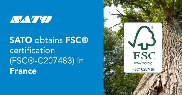SATO certificata FSC® in Francia: continuità e impegno per una gestione responsabile delle risorse