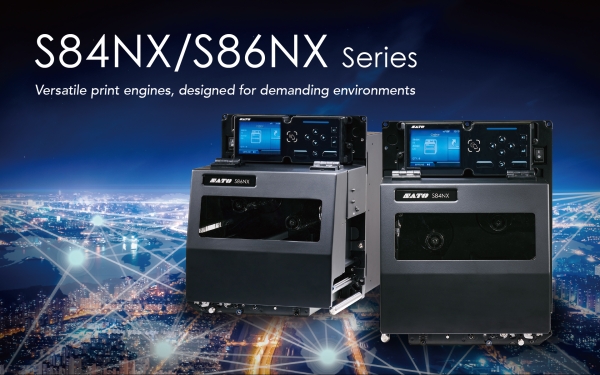 SATO Introduces S84/86NX Smart Print Engines for Labeling Automation