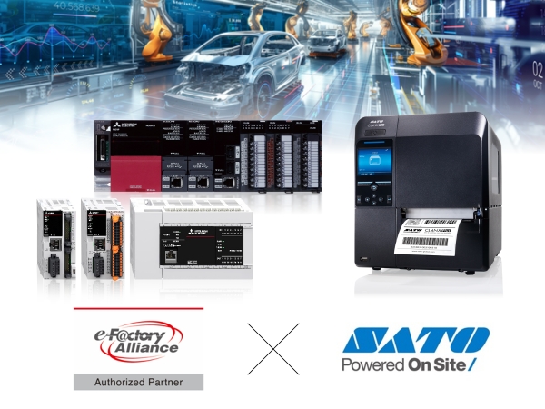 SATO Unveils PC-less Label Printing Solutions with Mitsubishi Electric MELSEC Controllers